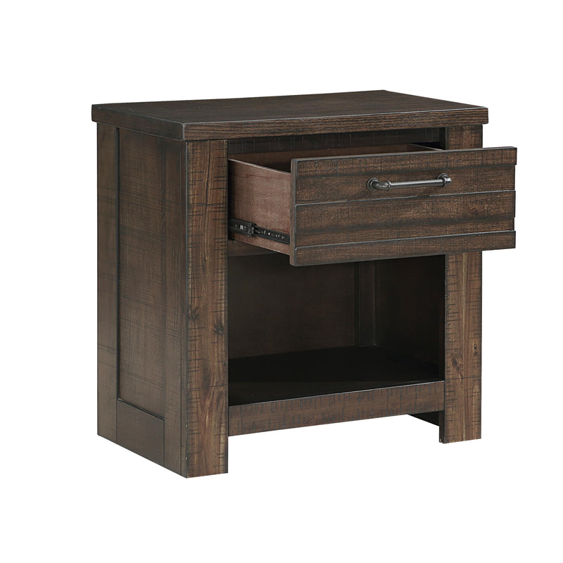 Homelegance Longview 1-Drawer Nightstand 1498DB-4 IMAGE 3