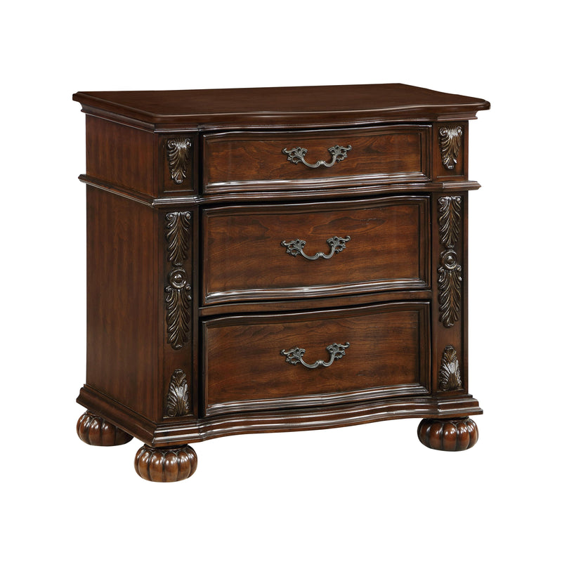 Homelegance Adelina 3-Drawer Nightstand 1468-4 IMAGE 2