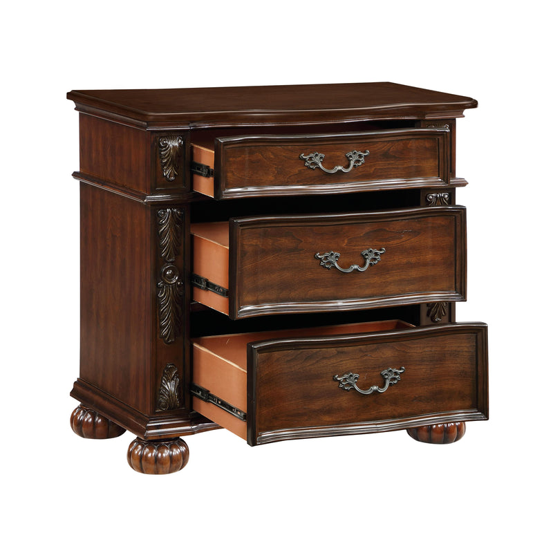 Homelegance Adelina 3-Drawer Nightstand 1468-4 IMAGE 3