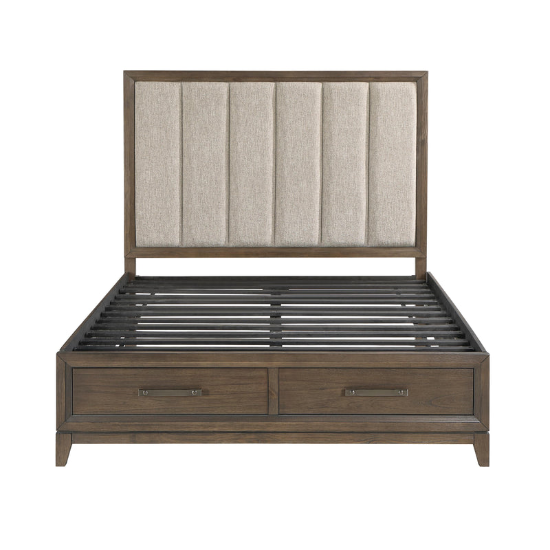 Homelegance Cambridge Queen Platform Bed with Storage 1422N-1* IMAGE 2