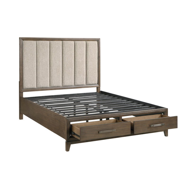 Homelegance Cambridge Queen Platform Bed with Storage 1422N-1* IMAGE 6