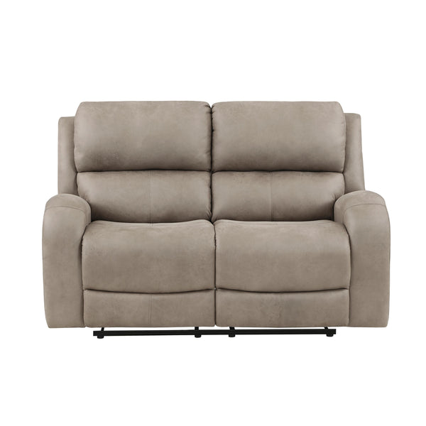 Homelegance Pagosa Reclining Fabric Loveseat 9601BR-2 IMAGE 1