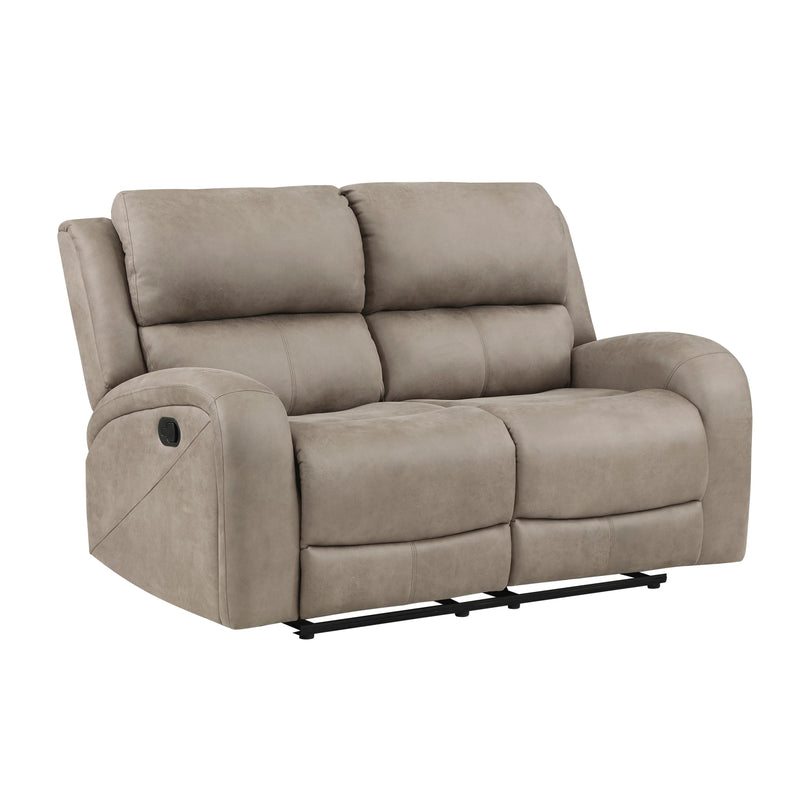 Homelegance Pagosa Reclining Fabric Loveseat 9601BR-2 IMAGE 2