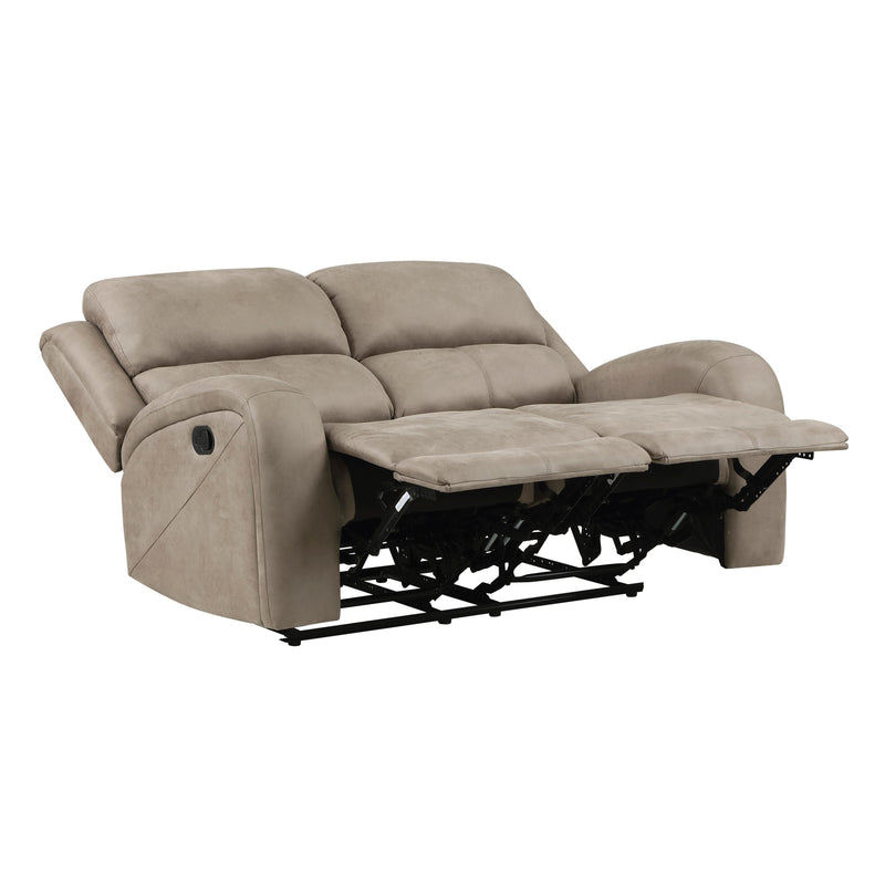 Homelegance Pagosa Reclining Fabric Loveseat 9601BR-2 IMAGE 4