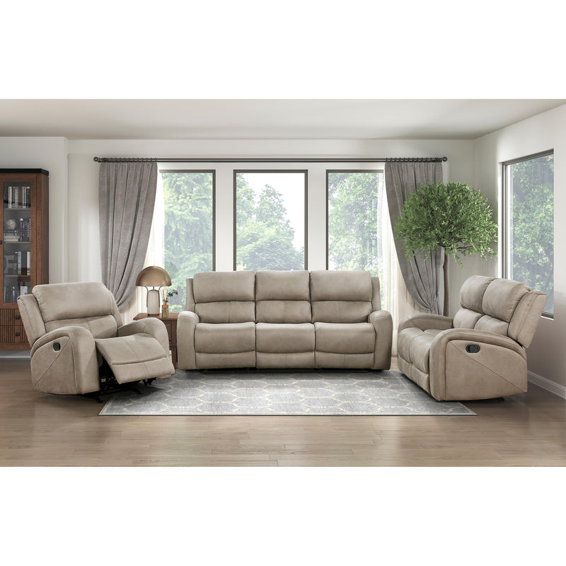 Homelegance Pagosa Reclining Fabric Loveseat 9601BR-2 IMAGE 6