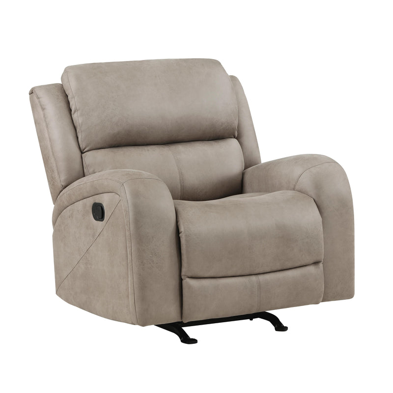 Homelegance Pagosa Rocker Fabric Recliner 9601BR-1 IMAGE 2