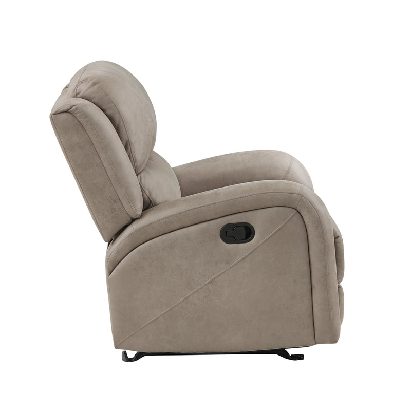 Homelegance Pagosa Rocker Fabric Recliner 9601BR-1 IMAGE 3