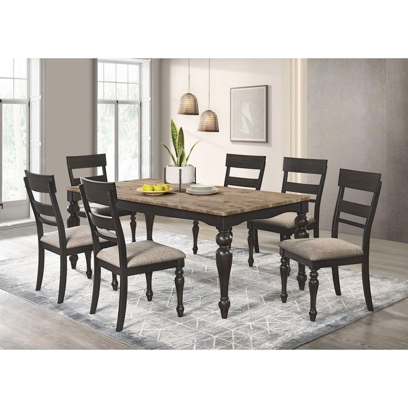 Coaster Furniture Bridget Dining Table 108221 IMAGE 6