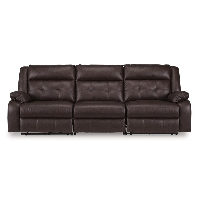 Signature Design by Ashley Punch Up Power Reclining Leather Look 3 pc Sectional 4270258/4270246/4270262 IMAGE 1