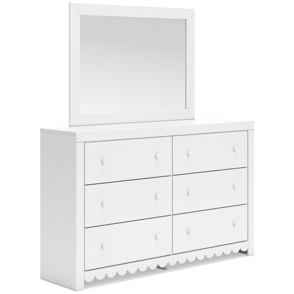 Signature Design by Ashley Mollviney Dresser with Mirror B2540-31/B2540-36 IMAGE 1