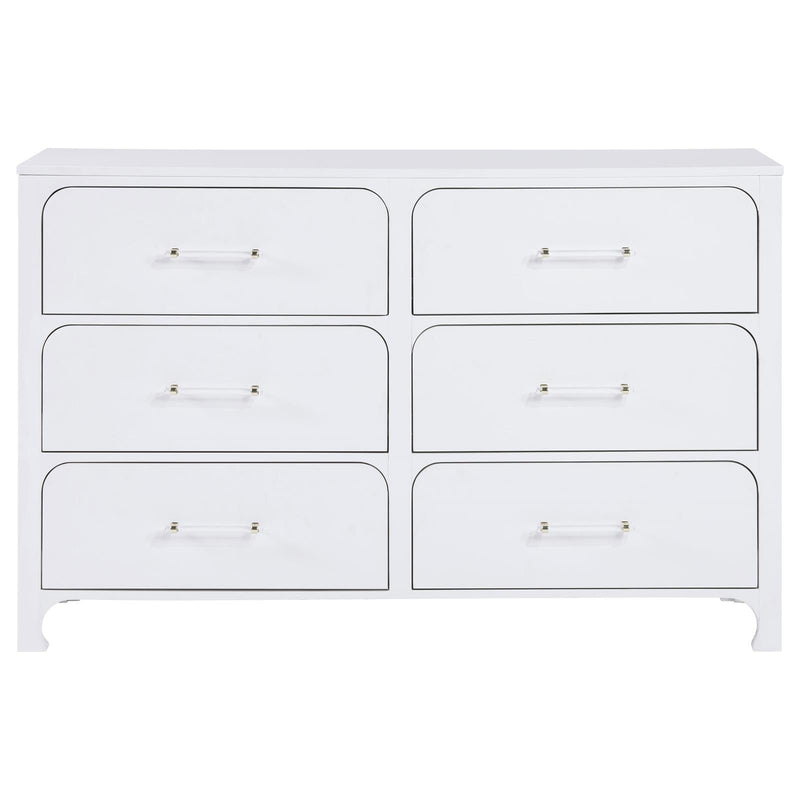 Coaster Furniture Anastasia 6-Drawer Dresser 224753 IMAGE 3