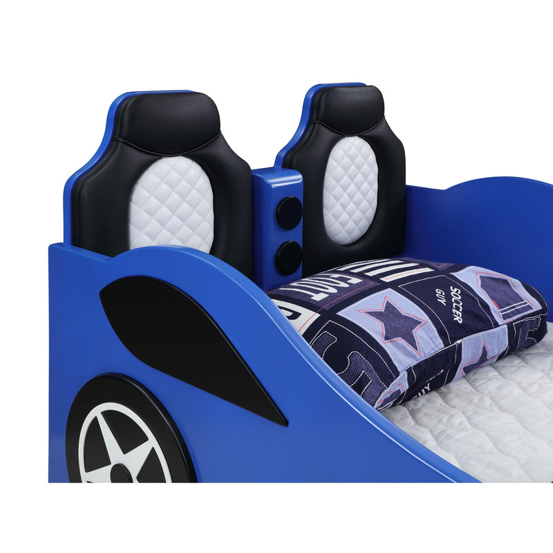 Coaster Furniture Cruiser 400478 Car Themed Twin Bed with Underglow Lights - Blue IMAGE 8