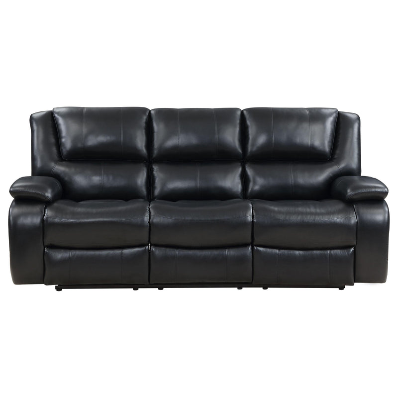 Coaster Furniture Camila Reclining Leatherette Sofa 610244 IMAGE 4