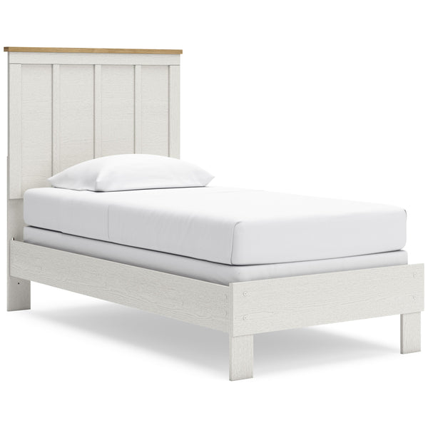 Benchcraft Linnocreek Twin Panel Bed B3340-53/B3340-52 IMAGE 1