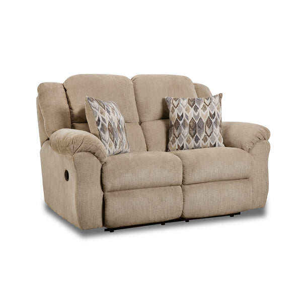 Homestretch Furniture Reclining Fabric Loveseat Newport IMAGE 1