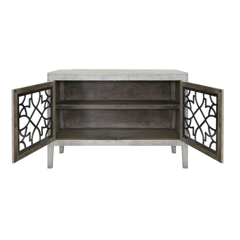 International Furniture Direct Mandala TV Stand IFD8101CNSWT IMAGE 2