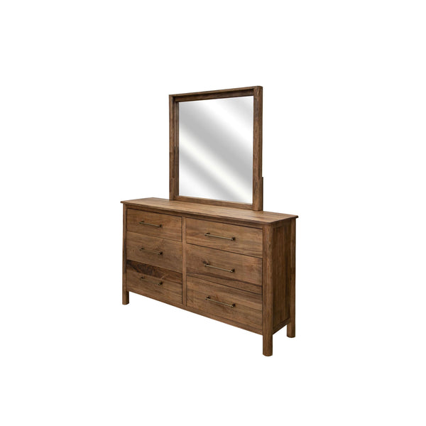 International Furniture Direct Olimpia Dresser Mirror IFD7381MIR IMAGE 1