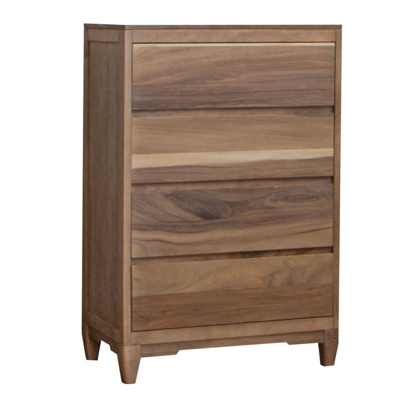 International Furniture Direct Parota Nova 4-Drawer Chest IFD6212CHT IMAGE 1