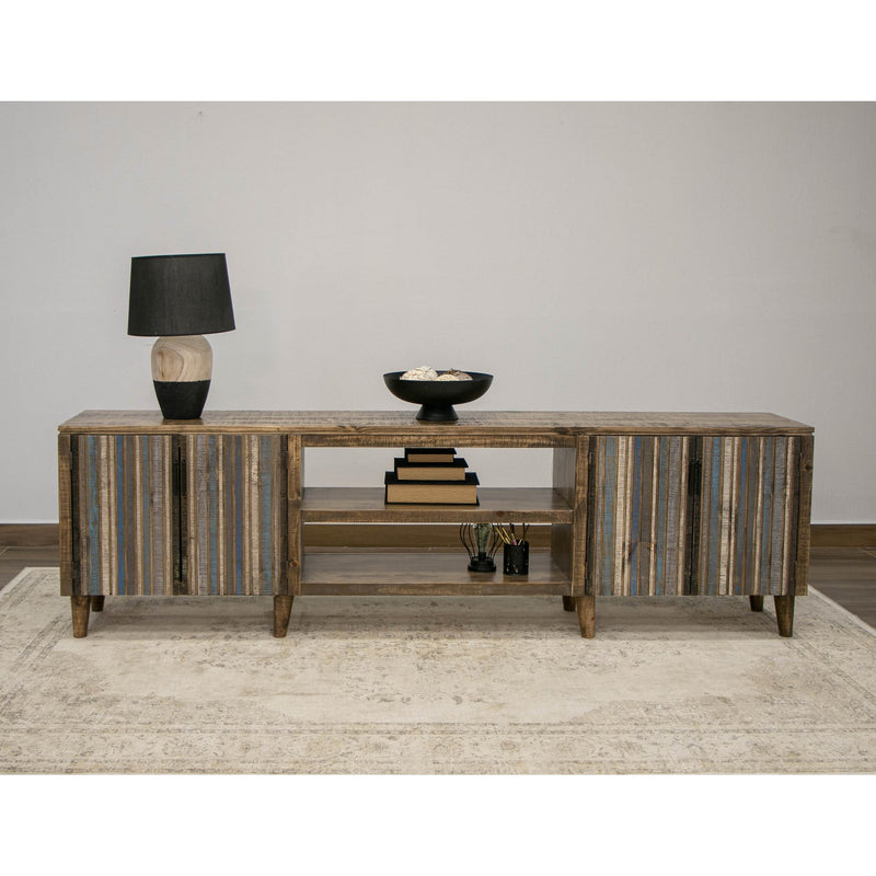 International Furniture Direct Tiza TV Stand IFD1981STN93BL IMAGE 3