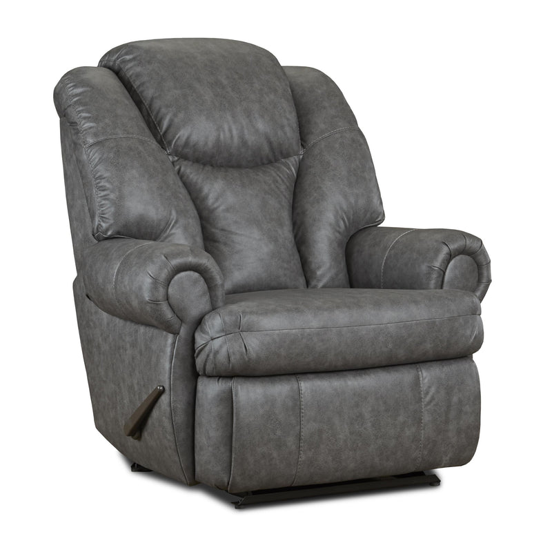 Homestretch Furniture King Comfort Fabric Recliner with Wall Recline Kong IMAGE 1