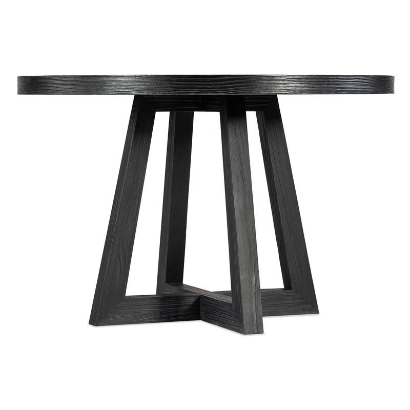 Hooker Furniture 6033-75201-99 Chapman Shou Sugi Ban Petite Round Dining Table IMAGE 1