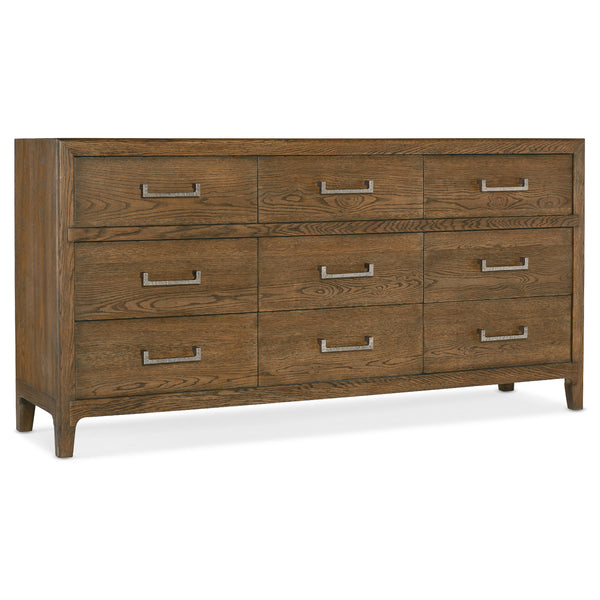 Hooker Furniture 6033-90002-85 Chapman Nine-Drawer Dresser IMAGE 1