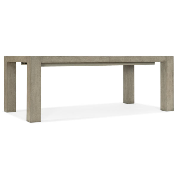 Hooker Furniture 6150-75200-85 Linville Falls North Fork Rectangle Dining Table with 1-24 in Leaf IMAGE 1