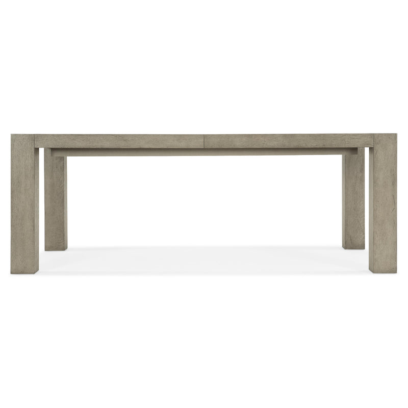 Hooker Furniture 6150-75200-85 Linville Falls North Fork Rectangle Dining Table with 1-24 in Leaf IMAGE 2