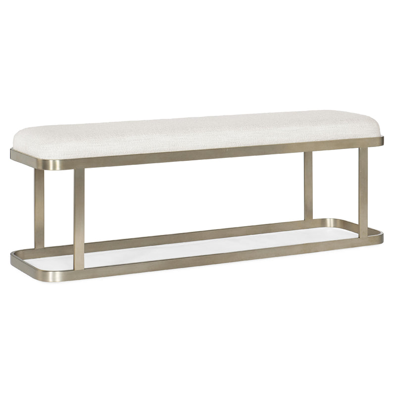 Hooker Furniture 6150-90019-95 Linville Falls River Branch Upholstered Bench IMAGE 1