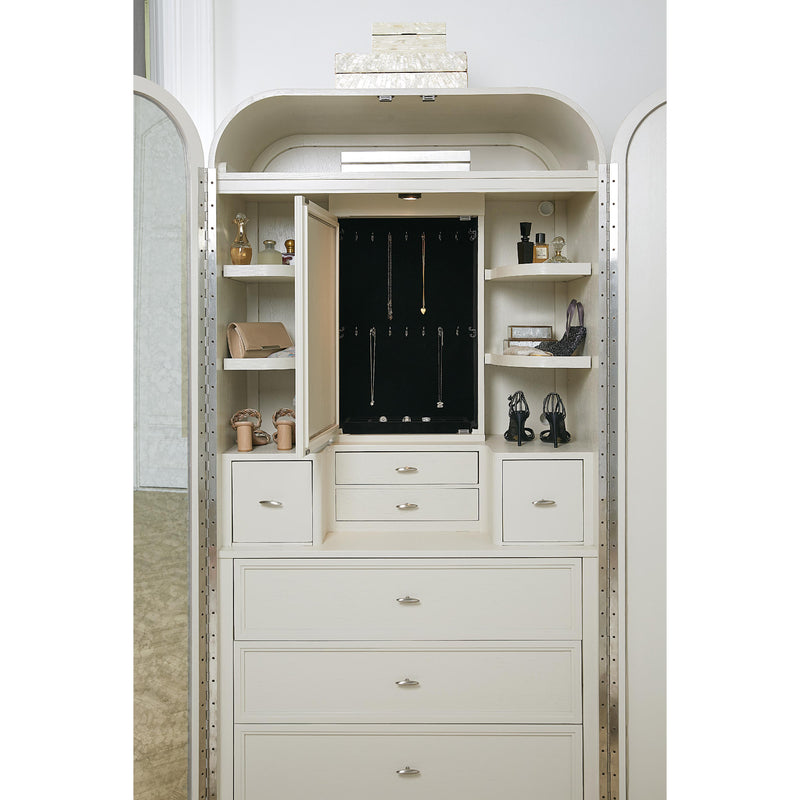 Hooker Furniture 6500-90013-80 Nouveau Chic Wardrobe IMAGE 5