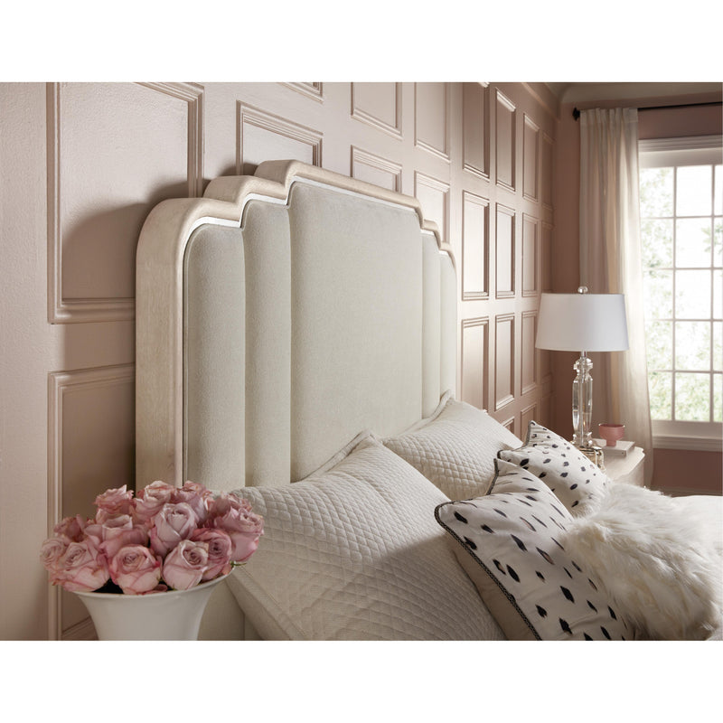 Hooker Furniture 6500-90866-80 Nouveau Chic King Upholstered Bed IMAGE 3