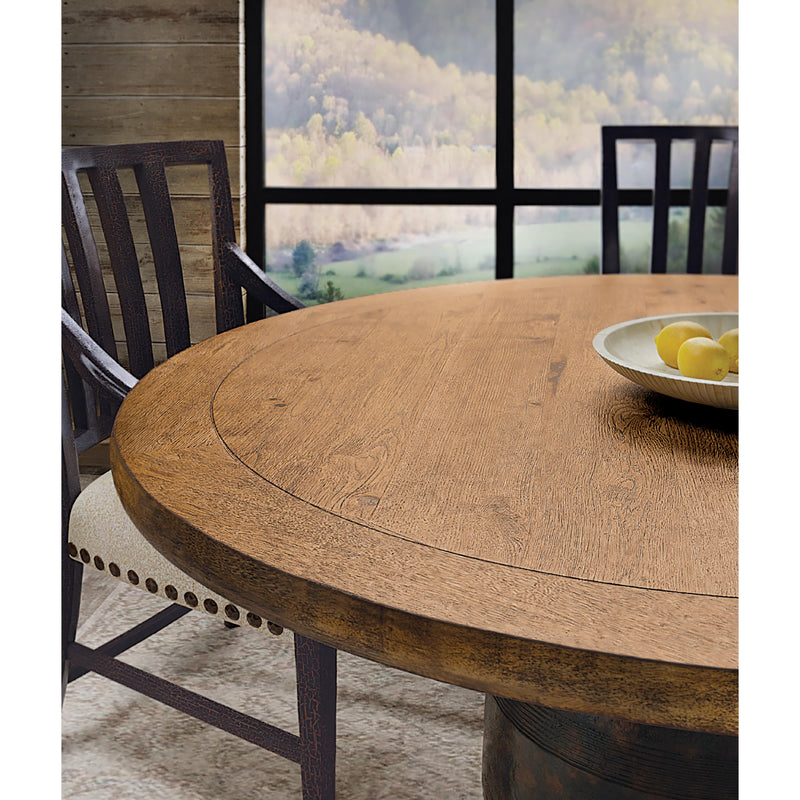 Hooker Furniture 6700-75203-97 Big Sky Round Dining Table IMAGE 3