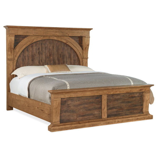 Hooker Furniture 6700-90366-80 Big Sky King Corbel Bed IMAGE 1