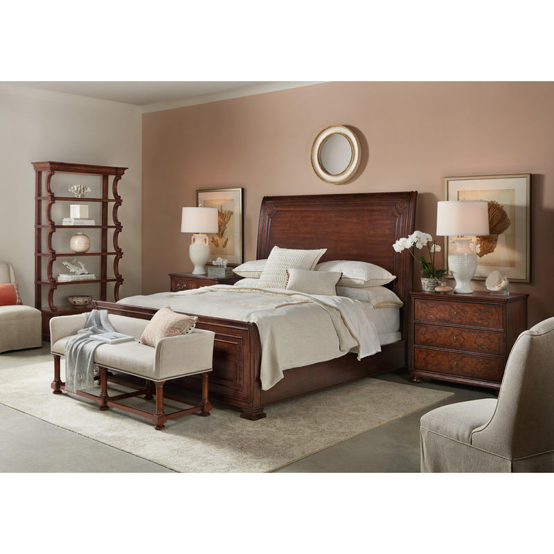 Hooker Furniture 6750-90466-85 Charleston King Sleigh Bed IMAGE 3