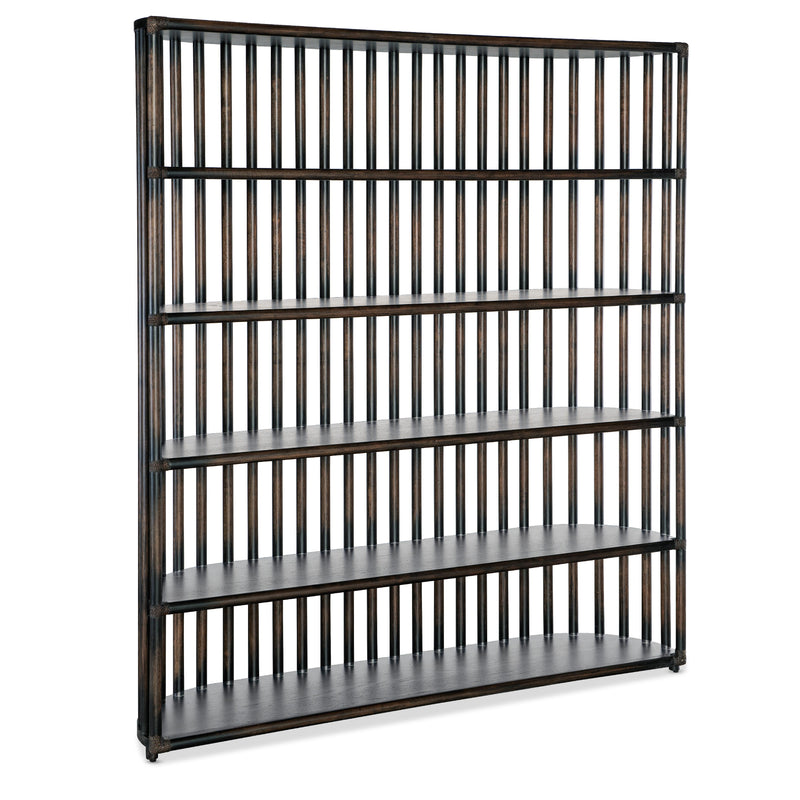 Hooker Furniture 6950-10446-99 Retreat Slatted Bookcase IMAGE 1