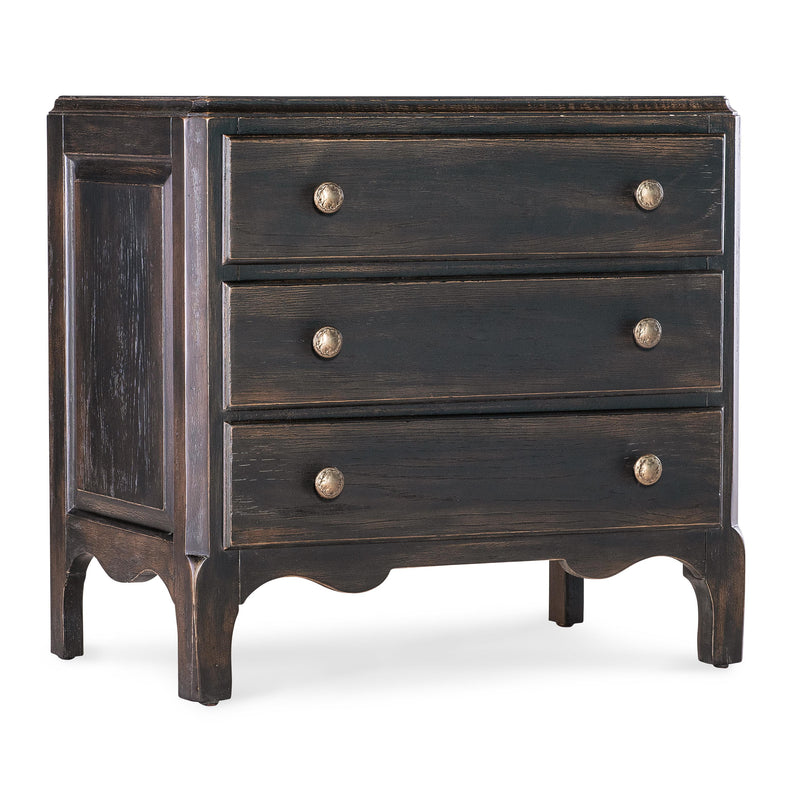 Hooker Furniture 7050-90015-89 Americana Three-Drawer Nightstand IMAGE 1