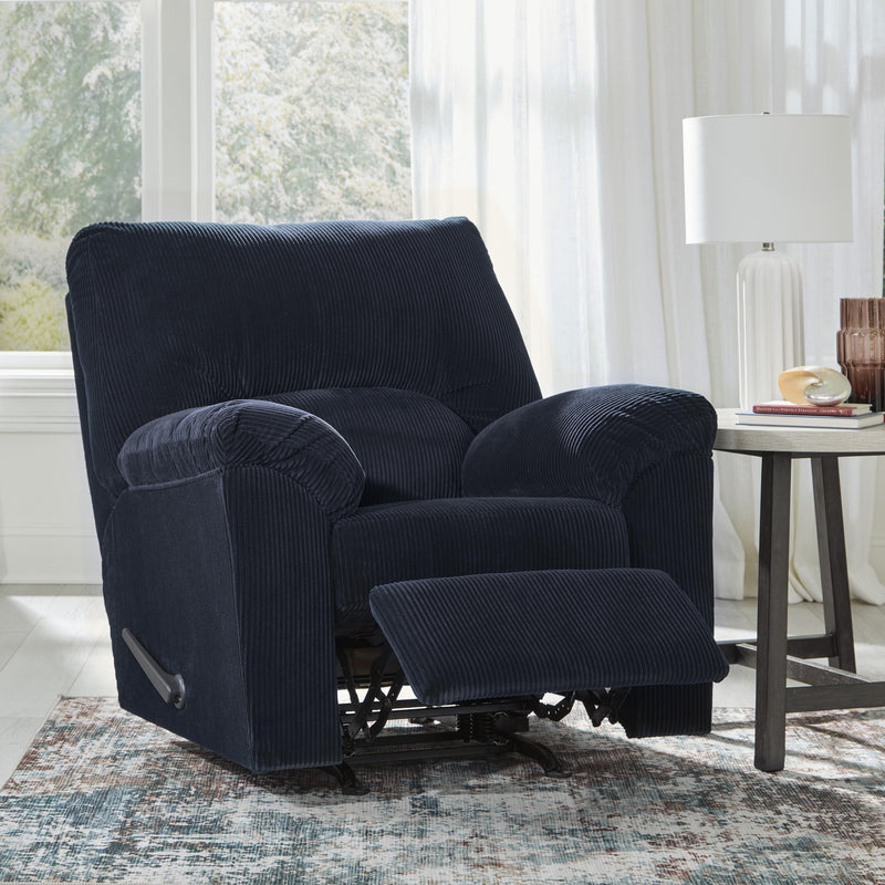 Signature Design by Ashley SimpleJoy Rocker Fabric Recliner 2420525 IMAGE 8