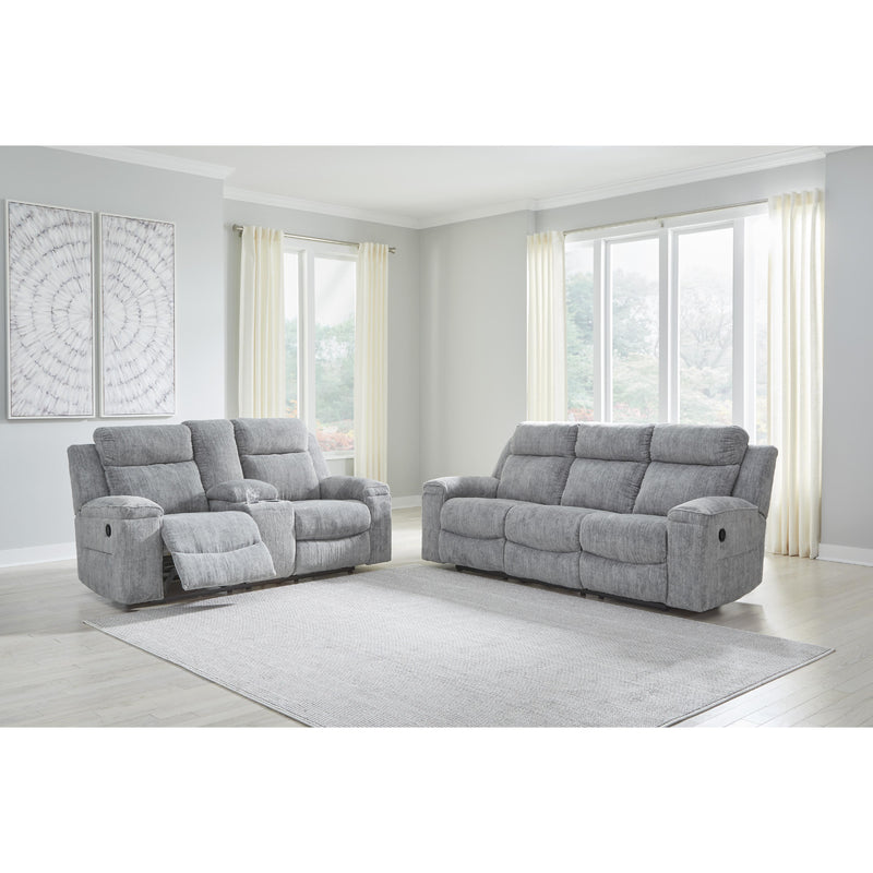 Benchcraft Buntington Reclining Fabric Loveseat with Console 3400494 IMAGE 6