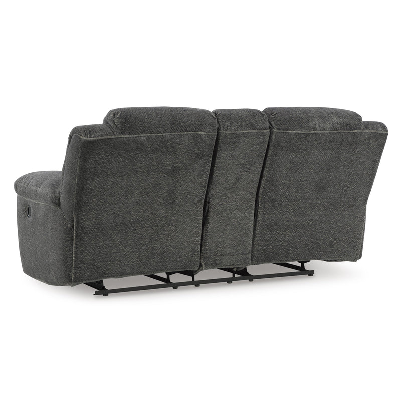 Signature Design by Ashley Frohn Reclining Fabric Loveseat with Console 3740694 IMAGE 5