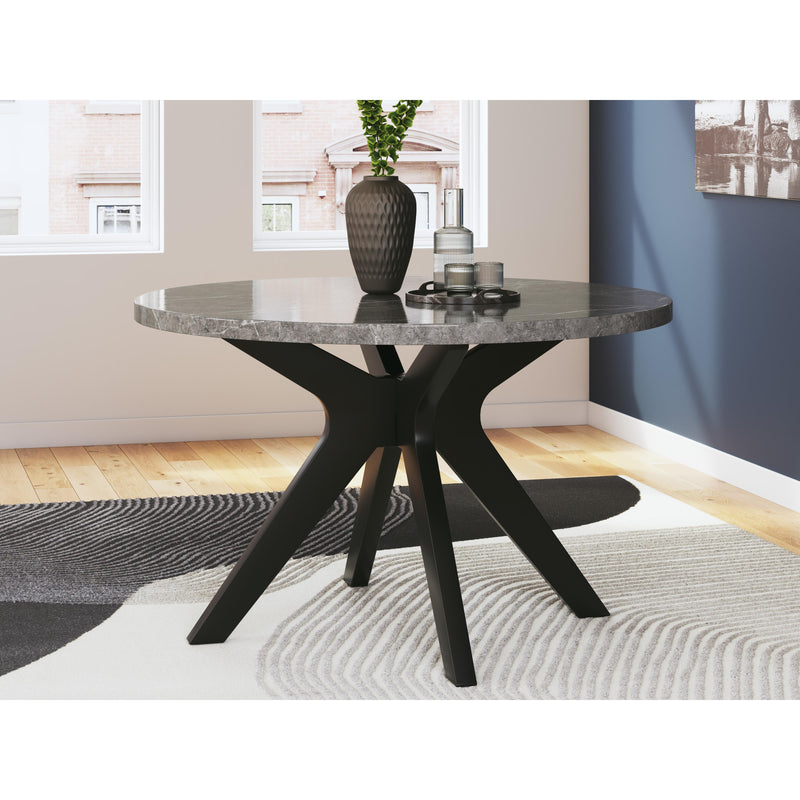 Signature Design by Ashley Round Glinari Dining Table D476-15 IMAGE 4