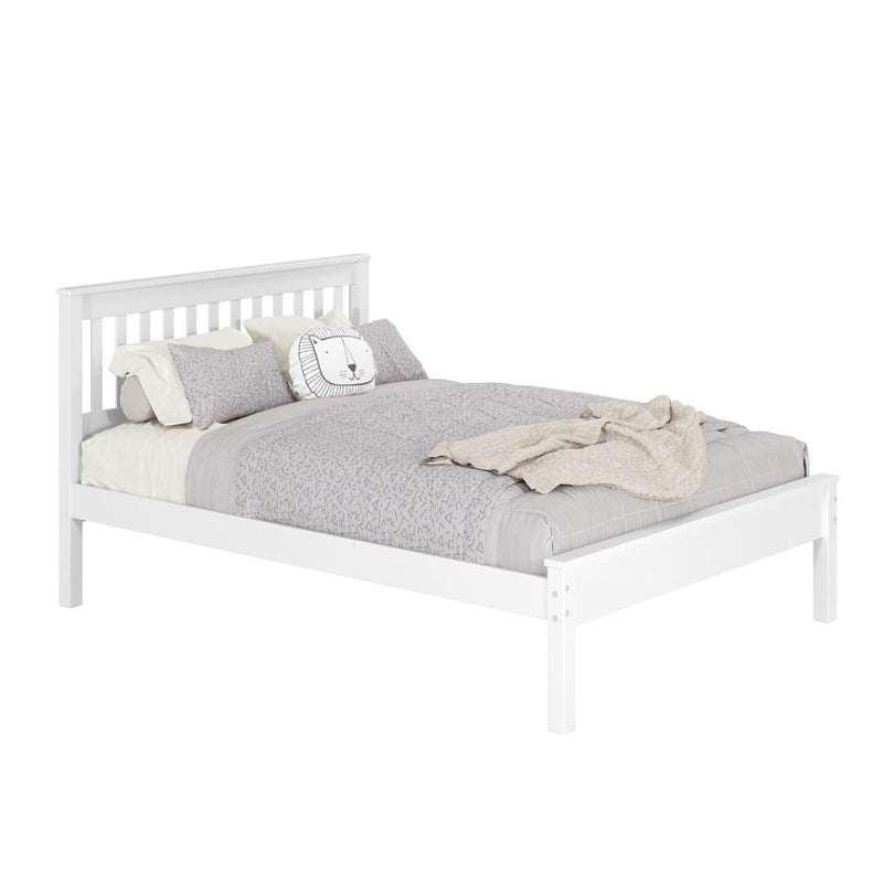 Donco Trading Company Contempo 500-FW Full Bed - White IMAGE 1