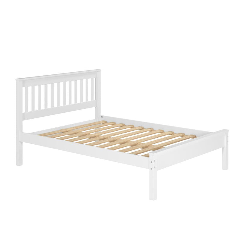 Donco Trading Company Contempo 500-FW Full Bed - White IMAGE 2