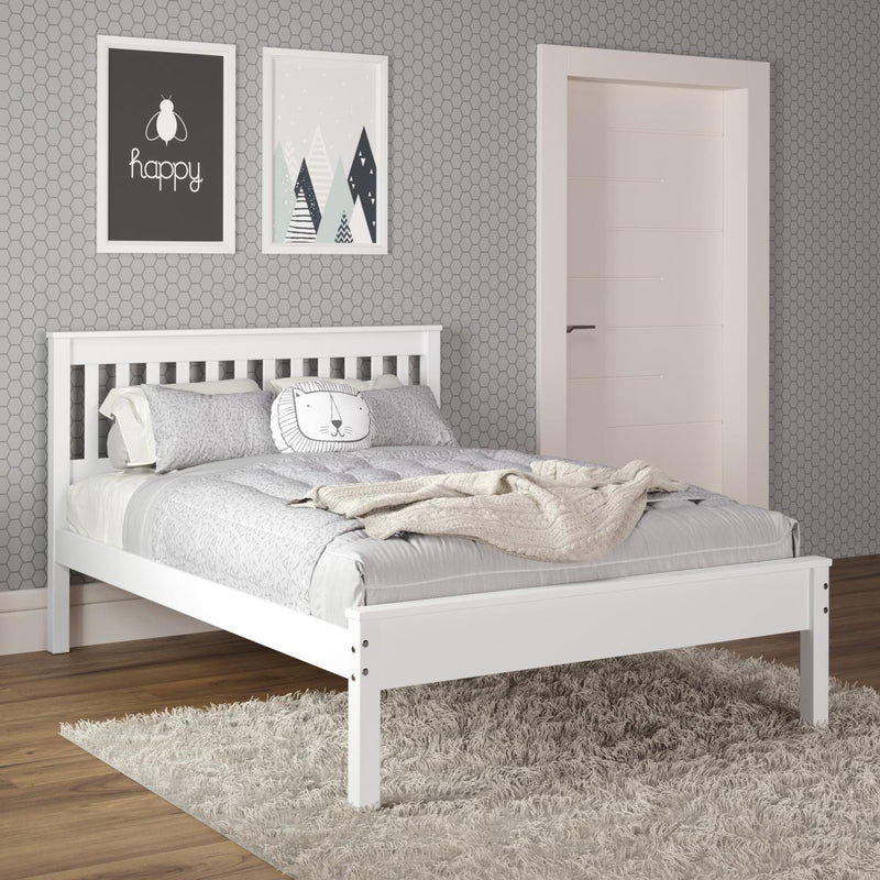 Donco Trading Company Contempo 500-FW Full Bed - White IMAGE 3