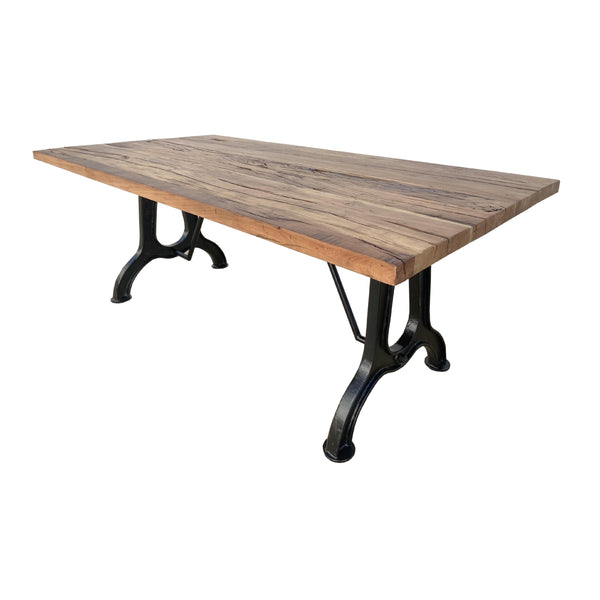 Coast2Coast Santiago 73384 Industrial Style Solid Wood and Iron Dining Table IMAGE 1