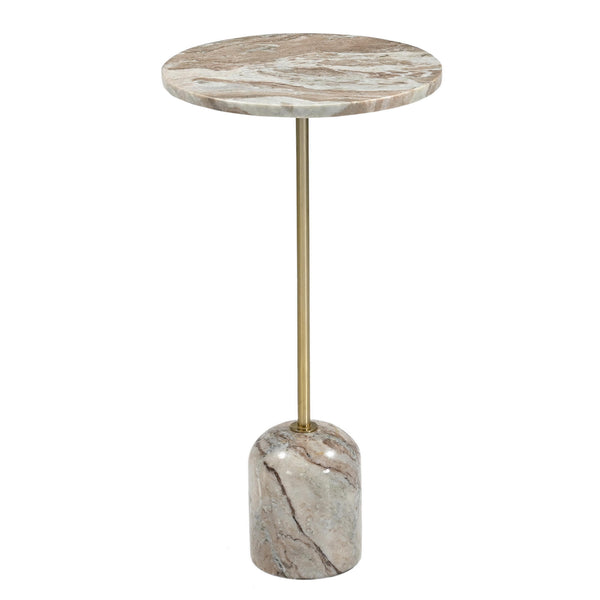 Coast2Coast Aoede 97557 Browns & White Transitional Accent Table IMAGE 1