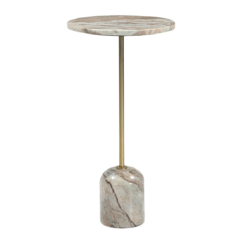 Coast2Coast Aoede 97557 Browns & White Transitional Accent Table IMAGE 2