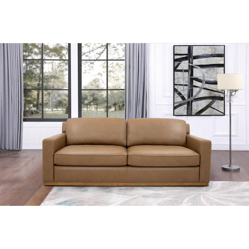 Leather Italia USA 6213 Mason Sofa 1302S Brown Leather-Split IMAGE 2