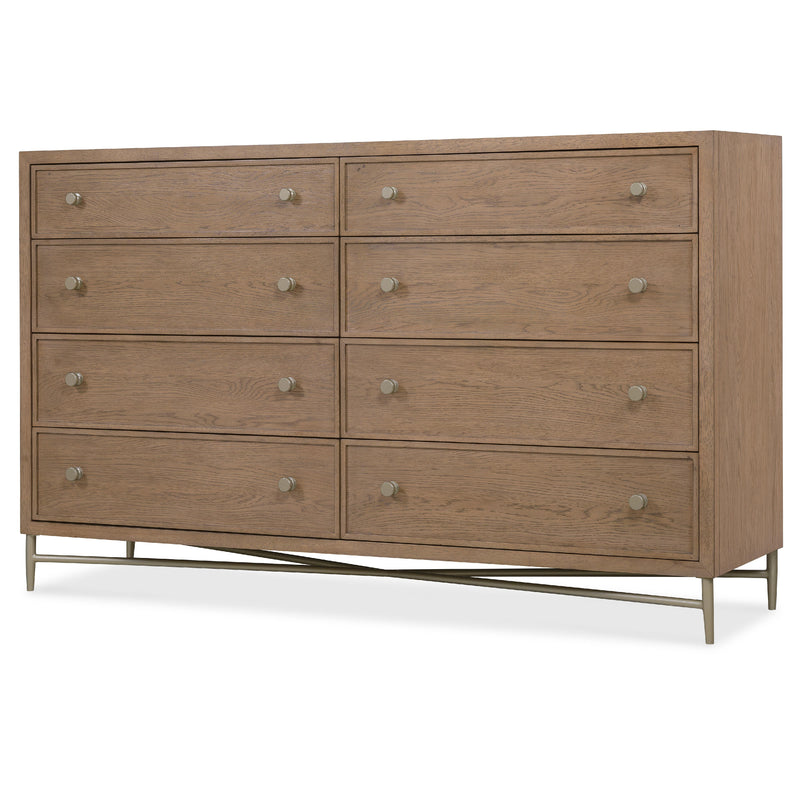 Hooker Furniture 6072-90002-85 Sonnet Eight-Drawer Dresser IMAGE 2