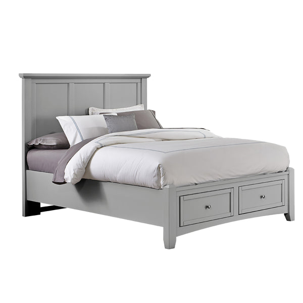 Vaughan-Bassett Bonanza BB26 Full Mansion Storage Bed - Grey IMAGE 1