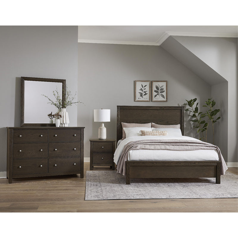 Vaughan-Bassett Fundamentals 10 Queen Bed - Java IMAGE 3